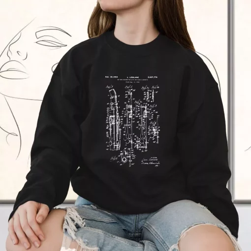 Clarinet Patent Sweatshirt Outfit