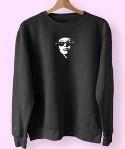 Classic Aaliyah Black And White Sweatshirt Design