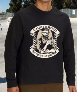 Classic Barber Shop Funny Graphic Sweatshirt 3