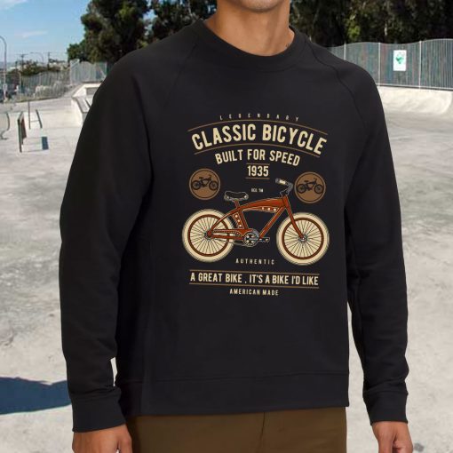 Classic Bicycle Funny Graphic Sweatshirt