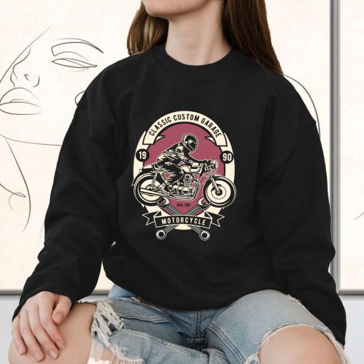 Classic Custom Garage Funny Graphic Sweatshirt