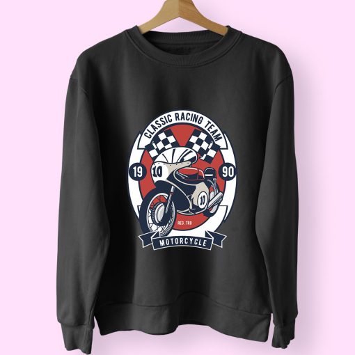 Classic Racing Team Funny Graphic Sweatshirt