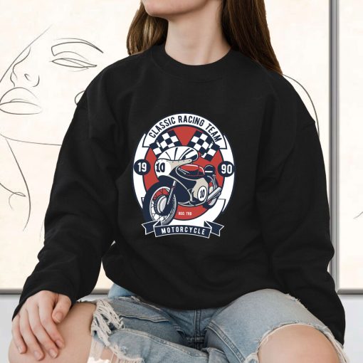 Classic Racing Team Funny Graphic Sweatshirt