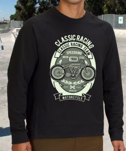 Classic Racing Team Funny Graphic Sweatshirt 3