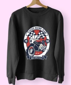 Classic Racing Team Funny Graphic Sweatshirt 4