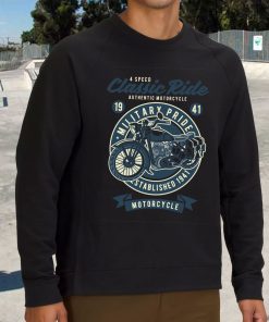 Classic Ride Military Pride Funny Graphic Sweatshirt 2 Classic Ride Military Pride Funny Graphic Sweatshirt 3