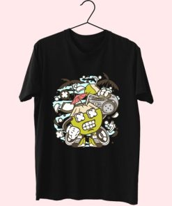 Coconut Boombox Funny Graphic T Shirt 4