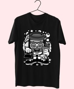 Coffee Cup Businessman Funny Graphic T Shirt
