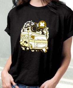 Coffee Van Funny Graphic T Shirt 3