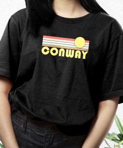 Conway Arkansas Sunset 90S Trendy T Shirt 3