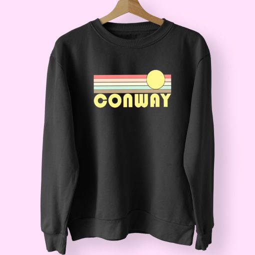 Conway Arkansas Sunset 90s Fashionable Sweatshirt