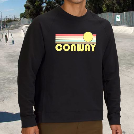 Conway Arkansas Sunset 90s Fashionable Sweatshirt