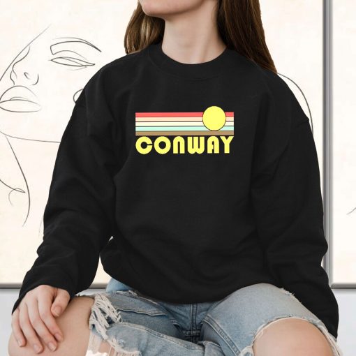 Conway Arkansas Sunset 90s Fashionable Sweatshirt