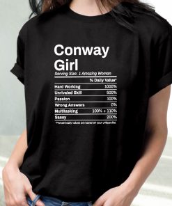 Conway Girl Arkansas Nutrition Facts 90S Trendy T Shirt