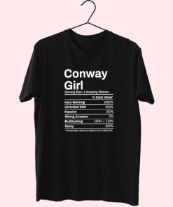 Conway Girl Arkansas Nutrition Facts 90S Trendy T Shirt 4