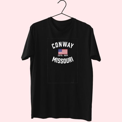 Conway Missouri Patriot 90S Trendy T Shirt