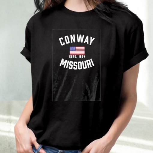 Conway Missouri Patriot 90S Trendy T Shirt