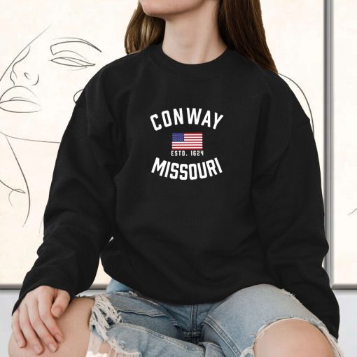 Conway Missouri Patriot 90s Fashionable Sweatshirt