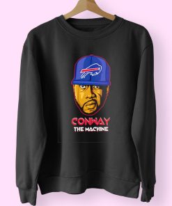 Conway The Machine With Hat 90s Fashionable Sweatshirt