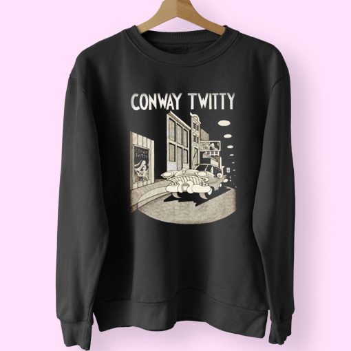 Conway Twitty Singer 90s Fashionable Sweatshirt