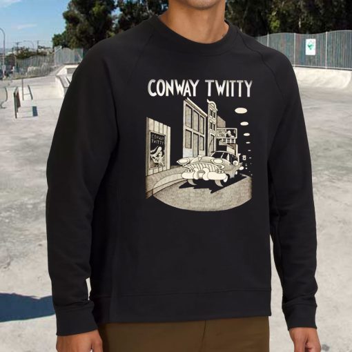 Conway Twitty Singer 90s Fashionable Sweatshirt