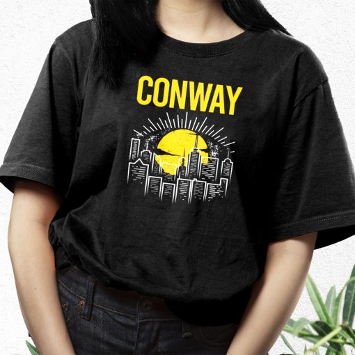 Conway Yellow Moon 90S Trendy T Shirt