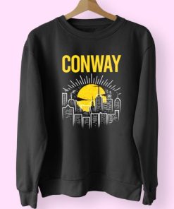 Conway Yellow Moon 90s Fashionable Sweatshirt 4