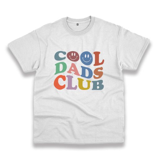 Cool Dads Club Trendy Casual T Shirt