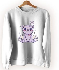 Creepy Cat Cute Sweatshirt Style