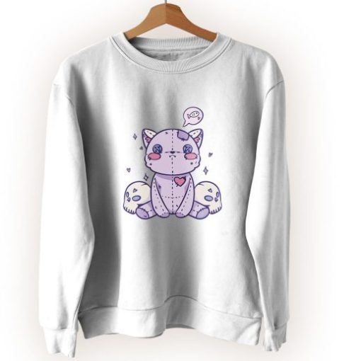 Creepy Cat Cute Sweatshirt Style