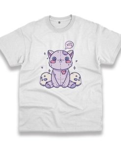 Creepy Cat Trendy Casual T Shirt