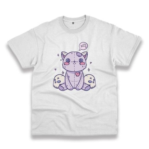 Creepy Cat Trendy Casual T Shirt