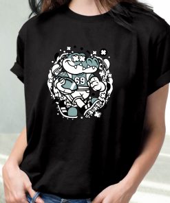 Crocodile Football Funny Graphic T Shirt 3