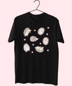 Cute Hedgehog 80S T Shirt Fashion