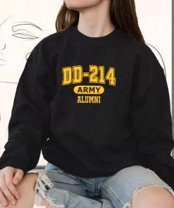 DD 214 Army Alumni Holiday Sweatshirt