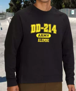 DD 214 Army Alumni Holiday Sweatshirt 3