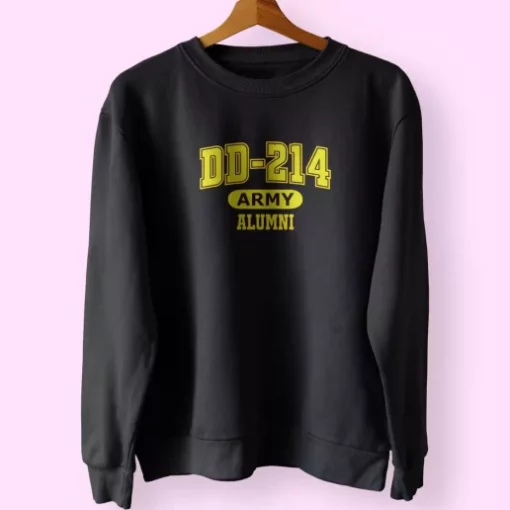 DD 214 Army Alumni Holiday Sweatshirt
