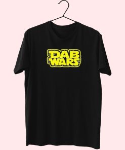Dab Wars Gold Logo Cannabis Essentials T Shirt