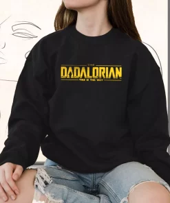 Dadalorian This Is The Way Mandalorian Funny Father Day Sweatshirt