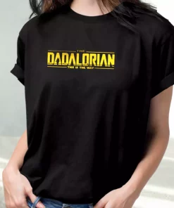 Dadalorian This Is The Way Mandalorian T Shirt For Dad 3