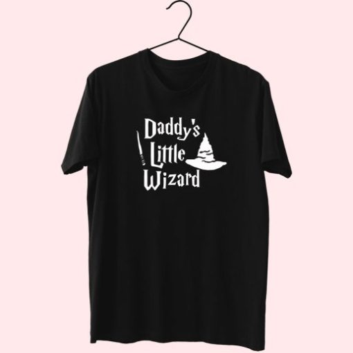 Daddy’S Little Wizard Trendy 70S T Shirt Outfit
