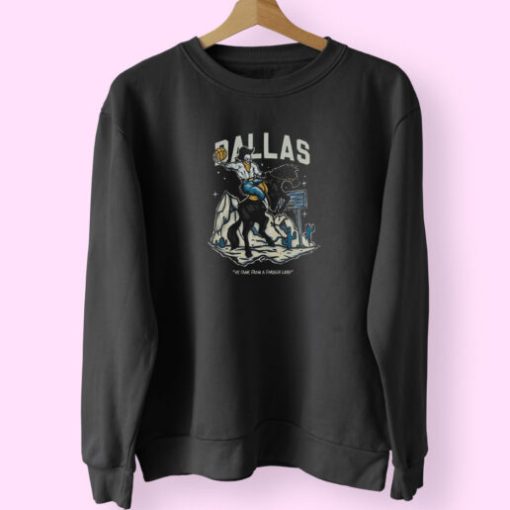 Dallas Basketball Graphic Bootleg Sweatshirt Design