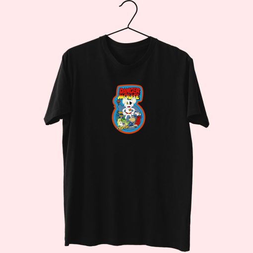Danger Mouse Retro Video Cover Black Essentials T Shirt