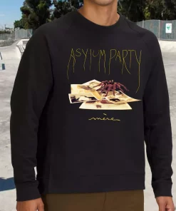 Darkwave Asylum Party Mere Post Punk Sweatshirt Classic Sweatshirt Style 3