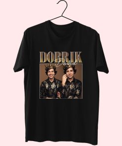 David Dobrik 90S Vintage Black Rapper Essential T Shirt David Dobrik 90S Vintage Black Rapper Essential T Shirt