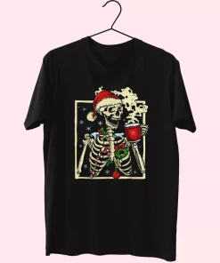 Dead Inside Skeleton Christmas T Shirt Xmas Design Dead Inside Skeleton Christmas T Shirt Xmas Design