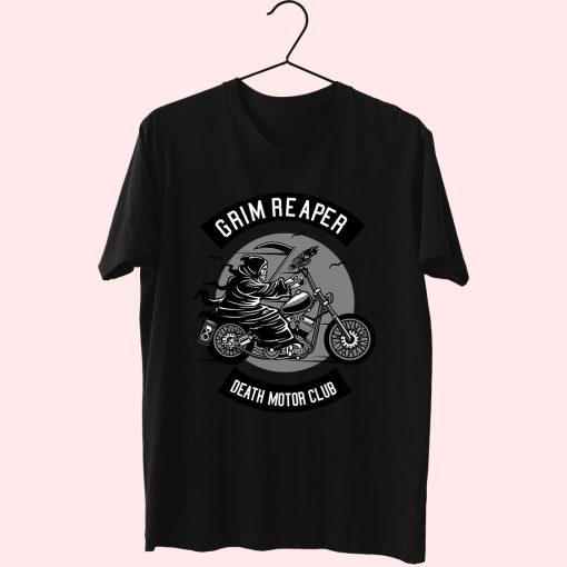 Death Motorcycle Club Funny Graphic T Shirt