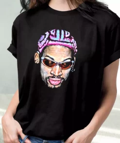 Dennis Rodman Rapper New Hair Cool T Shirt 3