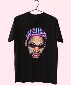Dennis Rodman Rapper New Hair Cool T Shirt 4