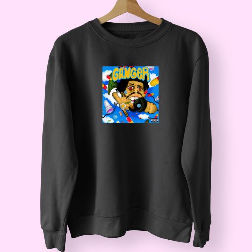 Detroit Rapper Veeze Announces New Album Ganger Sweatshirt Design